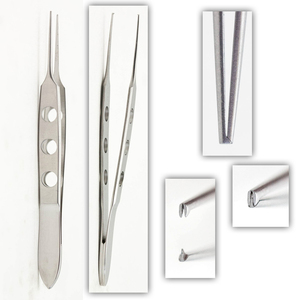 Meilleure qualité Bishop Harman Iris pince à pansement en acier inoxydable H N Source d'alimentation manuelle Instruments chirurgicaux base droite - Product Image 5