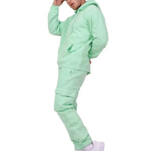 Vêtements de sport d'entraînement en molleton de haute qualité pour hommes, coupe ajustée, manches longues, survêtement d'hiver, jogging, prix bas - Product Image 1