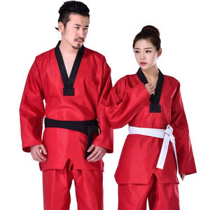 Uniforme de Taekwondo surdimensionné élégant avec logo personnalisé Nouvelle mode Vente en gros Vêtements d'arts martiaux Karaté 100% coton respirant - Product Image 1