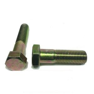 1/4-20X1 1/4 Tornillo de tapa de grado 8 Chapado en zinc 304 Rosca parcial de acero inoxidable disponible 40mm 50mm 100mm Longitudes GB DIN933 - Product Image 1
