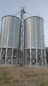 Silo en acier galvanisé ondulé à assemblage par boulons pour céréales et riz en vrac, capacité 300T, durée de vie 25-30 ans, pour stockage de soja, SolisFer, prix usine - Product Image 3