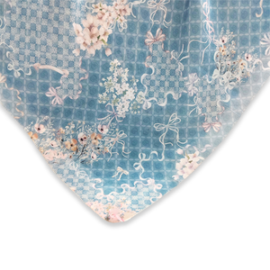 Reiko Series Hijab Bufanda de algodón de manga corta Denim para mujeres musulmanas Uso diario informal-Producto internacional de calidad para la primavera - Product Image 6