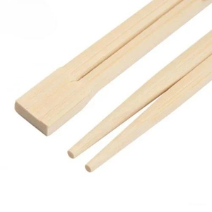 Palillos de Bambú Desechables, Redondos, Lisos, Diseño Minimalista, para Viajes - Product Image 1