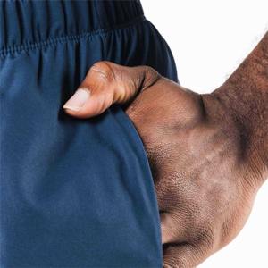 Short de jogging léger pour hommes Short d'entraînement avec tissu évacuant l'humidité et doublure en maille personnalisée - Product Image 5