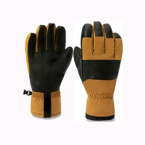 Gants en cuir de mouton véritable confortables pour hommes, fabriqués sur mesure, gants de ski d'hiver imperméables pour l'extérieur du Pakistan - Product Image 4