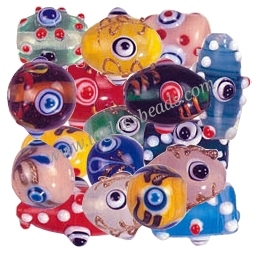 Kit de perles de verre au chalumeau en cristal indien fantaisie grandes et petites perles fournitures pour la fabrication de bijoux bracelets et perles de verre au chalumeau - Product Image 6