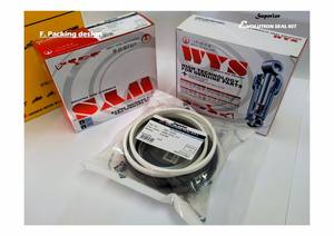 Sello hidráulico OEM Kit de sello Maquinaria de construcción Cilindro de pistón industrial - Product Image 1