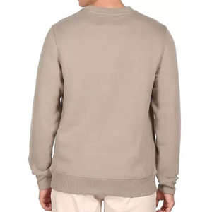 Sudadera con estampado personalizado de nuevo diseño de alta calidad, ropa de calle para hombre, moda lisa, cuello redondo, de talla grande, sudaderas con capucha para hombre de Color sólido - Product Image 2