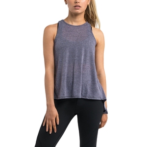 เสื้อกล้ามออกกำลังกายสีพื้นสำหรับผู้หญิง |   ผ้าฝ้ายระบายอากาศได้ดี |   ชุดออกกำลังกายคุณภาพสูง |   ชุดออกกำลังกายแบบไม่มีแขน - Product Image 1