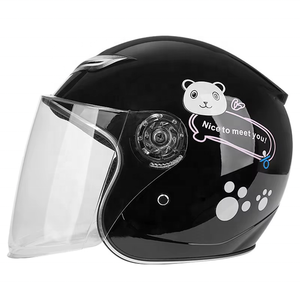 Caschi Modulari per Moto Certificati ECE 22.06, Protezione per la Testa Unisex in PP, Casco Mezza Faccia per Motocicletta - Product Image 2