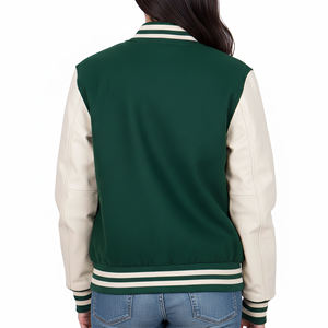 Veste universitaire décontractée au meilleur prix, style universitaire, broderie chenille personnalisée, vêtements d'hiver, grande taille, veste de baseball universitaire - Product Image 3