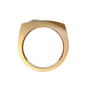 1,00 quilates princesa corte Moissanite diamante Art Deco hombres compromiso boda anillo él para fiesta 925 plata esterlina - Product Image 2