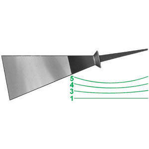 Gouges de sculpture suisses 5234ga 5 50 pour la sculpture et les sculptures sur pierre - Product Image 1