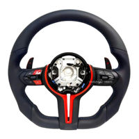 Volant de direction chauffant et vibrant en cuir, directement de l'usine, pour BMW X1 X2 X3 X4 X5 X6 F10 F11 F07 F18 F06 F12 F13 F01 F02 F48