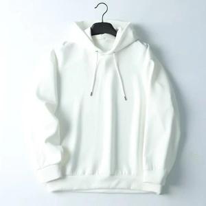 Sweat-shirts d'hiver pour hommes en coton français de haute qualité avec logo personnalisé blanc, manches longues, décontractés, séchage rapide, respirants - Product Image 5