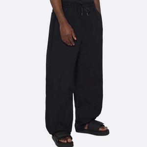 กางเกงวิ่งขายาวสำหรับผู้ชายกางเกงวอร์มทรงซ้อนแบบลำลองเอวยางยืดตกแต่งแบบเย็บปะสไตล์วินเทจ - Product Image 6