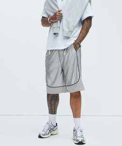 custom logo oem workout polyester <b>5</b> inch inseam anime fitness sweat unisex sports <b>basketball</b> mens gym mesh shorts with pocket - Product Image 2