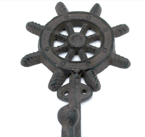 Handmade Creations 2 Vintage Brass <b>Ship</b> <b>Wheels</b> High Quality Best Nautical <b>Ship</b> <b>Wheel</b> Handmade Decor - Product Image 2