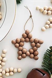 Perle en bois étoile ornement décoratif vacances tenture murale rustique bois perle étoile artisanat maison décoration de noël étoile décoration murale - Product Image 5