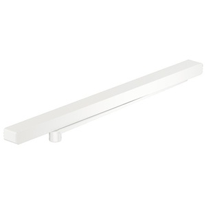 Adjustable <b>White</b> Sliding Rail for Curtain Poles Tracks & Accessories-DORMAKABA G-N XEA - Product Image 1