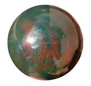 Natural Bloodstone <b>Crystal</b> Sphere Polished Healing Stone Decorative Orb - Product Image 6