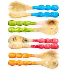 Juego de Cucharas de Resina Únicas para Cocina y Regalos con Diseño Tallado a Mano en Espiral por saniya handicraft - Product Image 2