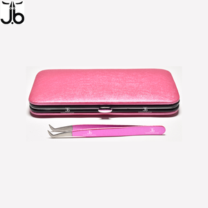 Pinzas de extensión de pestañas de alta calidad pinzas de extensión de pestañas de etiqueta privada personalizadas de acero inoxidable - Product Image 6