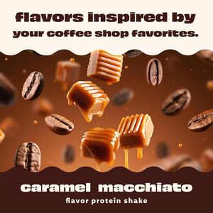 Batido de Proteína Premier Protein COFFEEHOUSE Caramel Macchiato con Cafeína para Energía – 30 g de Proteína, 11.5 fl oz, Paquete de 12 - Product Image 5