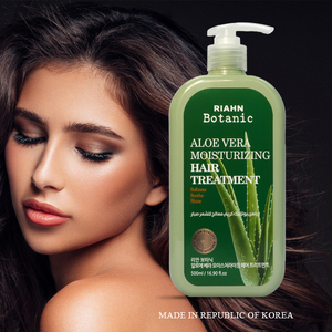 RIAHN Botanic Aloe Vera Aceite hidratante para el cabello cuero cabelludo calmante brillo mejora OEM nueva llegada Venta caliente cuidado del cabello coreano - Product Image 1
