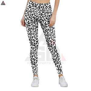 Conjunto de Yoga sin Mangas de Alta Calidad para Mujer, Ropa Deportiva de Spandex/Poliéster, Transpirable, Talla Grande XXL, Estampado Frontal Personalizado, Cintura Elástica - Product Image 3
