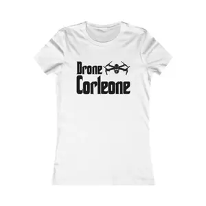 เสื้อยืดโลโก้โดรน Corleone สุดโปรดของผู้หญิงสำหรับม็อบมาเฟีย - Product Image 1