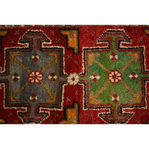 Tapis de 1,7 x 3,1 pieds, tapis turc vintage, tapis en laine rouge du sud-ouest - Product Image 5