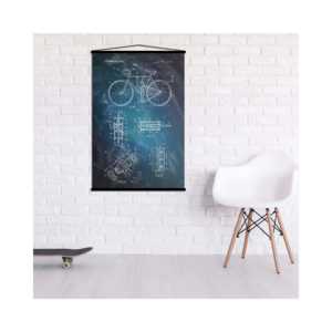 Ensemble de bandes adhésives noires pour affiches, 61 cm, 10 paires, pour décoration murale - Product Image 4