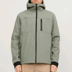 Chaqueta táctica de concha suave para caza, impermeable, transpirable, con cuello levantado, cierre de cremallera, larga, Unisex, para acampar al aire libre, senderismo - Product Image 2