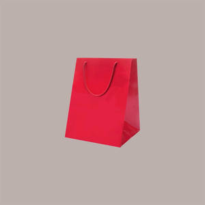 ถุงแพนเนตโทนสีแดงทึบแสงพร้อมเชือกสำหรับตกแต่งเค้ก 24.5x24.5x33.5 ซม. ชุด 10 ชิ้น - Product Image 2