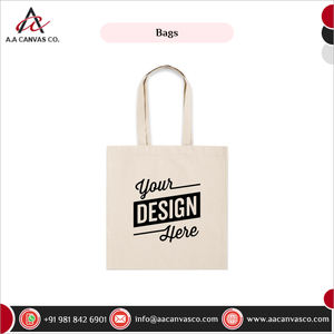 Bolsa de lona impresa personalizada de alta calidad, Asa de algodón reciclable reutilizable, precio con descuento enorme para compras convenientes - Product Image 2