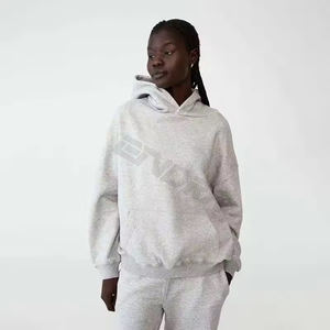 Vente en gros de sweat à capuche de qualité avec impression bouffante en coton épais pour hommes pull de luxe surdimensionné à impression personnalisée sweats à capuche en coton personnalisés - Product Image 3