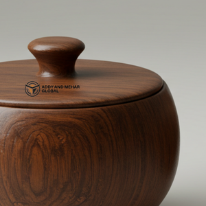 Décor de bol en bois classique non toxique biodégradable écologique au lave-vaisselle pour les cadeaux de mariage et les cadeaux - Product Image 3