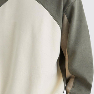 Survêtement à col rond pour hommes de haute qualité Impression de logo personnalisé Pull à coupe régulière lourde Grande taille Respirant 100% coton - Product Image 5