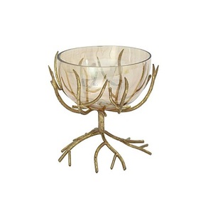 Tazón Decorativo de Aluminio y Vidrio, Calidad Exclusiva, Tamaño Personalizado, Tazón para Servir Frutas, para Proveedores Mayoristas - Product Image 3