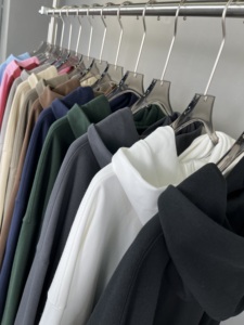 Peso pesado 500 Gsm 100% algodón en blanco liso de talla grande sudaderas con capucha logotipo bordado personalizado sudaderas con capucha de gran tamaño Unisex sin cordón - Product Image 4