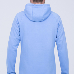 Sweat à capuche pour homme de haute qualité 100% coton, épais, en molleton lourd, logo personnalisé brodé, streetwear surdimensionné, uni, délavé - Product Image 3