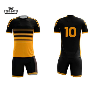 Diseños de ropa de equipo personalizables al por mayor de estilo de fútbol de moda para un rendimiento mejorado del jugador 100% poliéster algodón orgánico ODM - Product Image 6