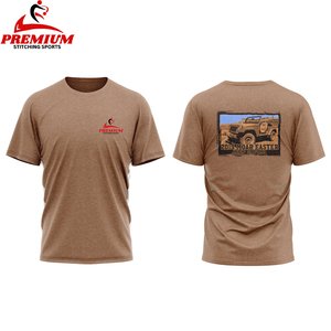 เสื้อยืดผู้ชายผ้าฝ้ายแท้ 100% คุณภาพพรีเมียม ผลิตตามสั่ง เนื้อผ้านุ่มหนา เสื้อเรียบง่าย ผลิตในปากีสถาน มีไซส์ใหญ่พิเศษ - Product Image 1