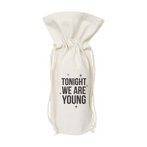 คืนนี้เรามีกระเป๋าใส่ไวน์ผ้าแคนวาสลายเยาวชน - Product Image 1