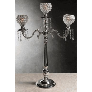Candelabros de diseño moderno de Metal brillante pulido hecho a mano 100% aluminio fundido elegante Villa MESA CENTRO DE MESA accesorios suministros - Product Image 2