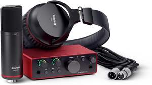 Interfaz de Audio Focusrite Scarlett Studio de Cuarta Generación 100% Auténtica con Micrófono - Product Image 2