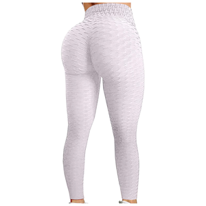 Pantalones de Yoga para ejercicio de levantamiento de cadera de burbuja para mujer, Fitness para mujer, correr, cintura alta, gimnasio, Fitness, deportes - Product Image 2