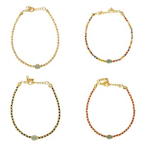 Bracelet en perles de style œil maléfique - Product Image 2