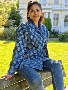 Grossiste et fabricant de peignoir en coton Kimono de plage Robe de chambre cardigan Robe à fleurs Robe papillon - Product Image 3